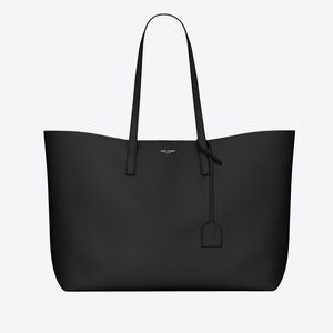 SAINT LAURENT TOTE IN SUPPLE LEATHER